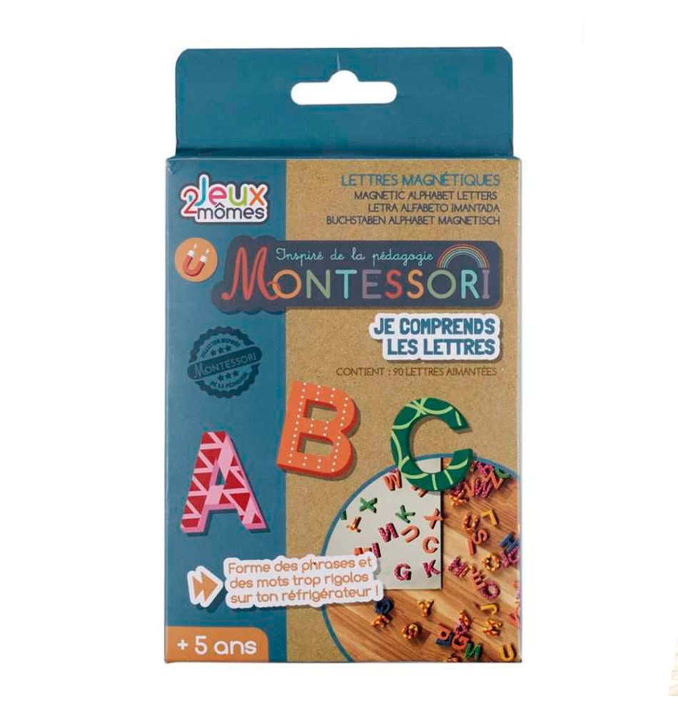 Lettres magnétiques Apprendre les lettres Matériel Montessori