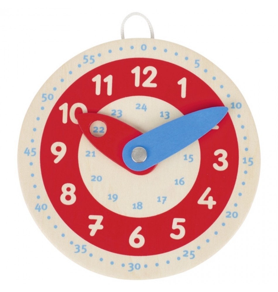 Horloge Jouet : Apprendre à lire l'heure - Apprentissage de l'heure