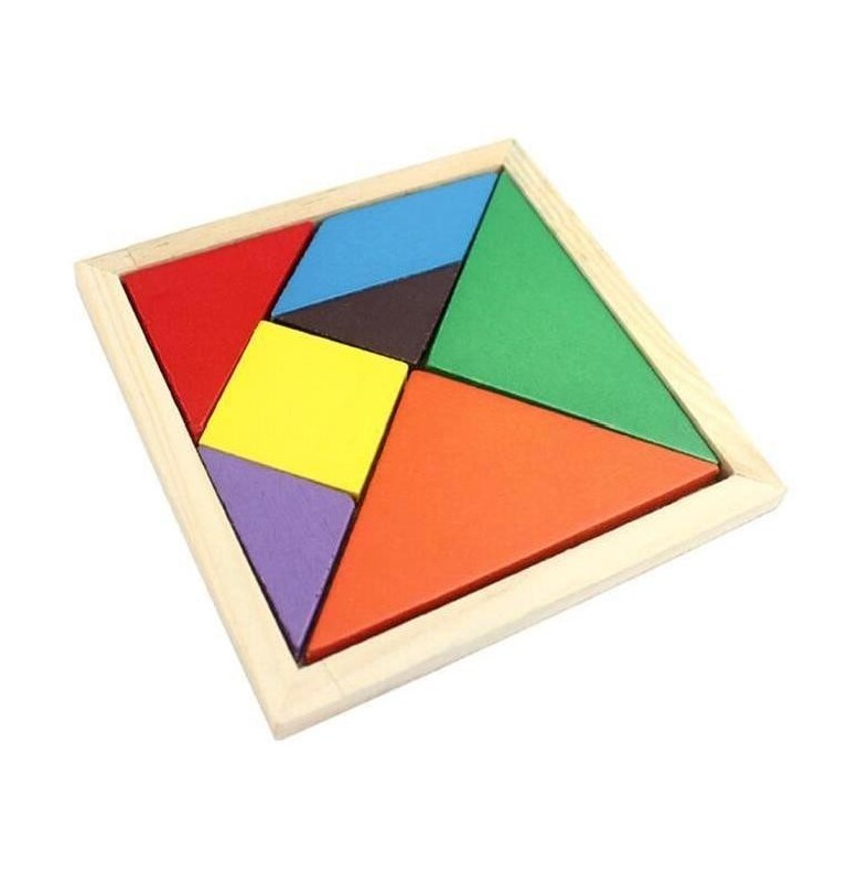 Puzzle Tangram Montessori Formes à Reproduire – Pour Les Petits