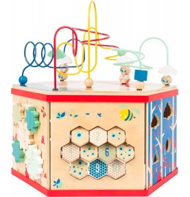 Cube D Activite Cube Activite Bois Tres Haute Qualite Pour Bebe