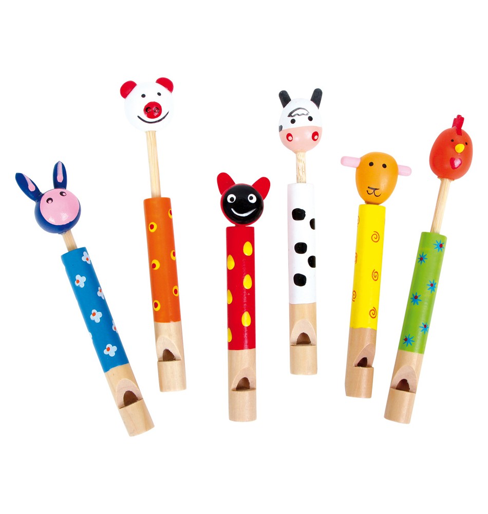 Harmonica mignon à 16 trous, jouets éducatifs Montessori, motifs