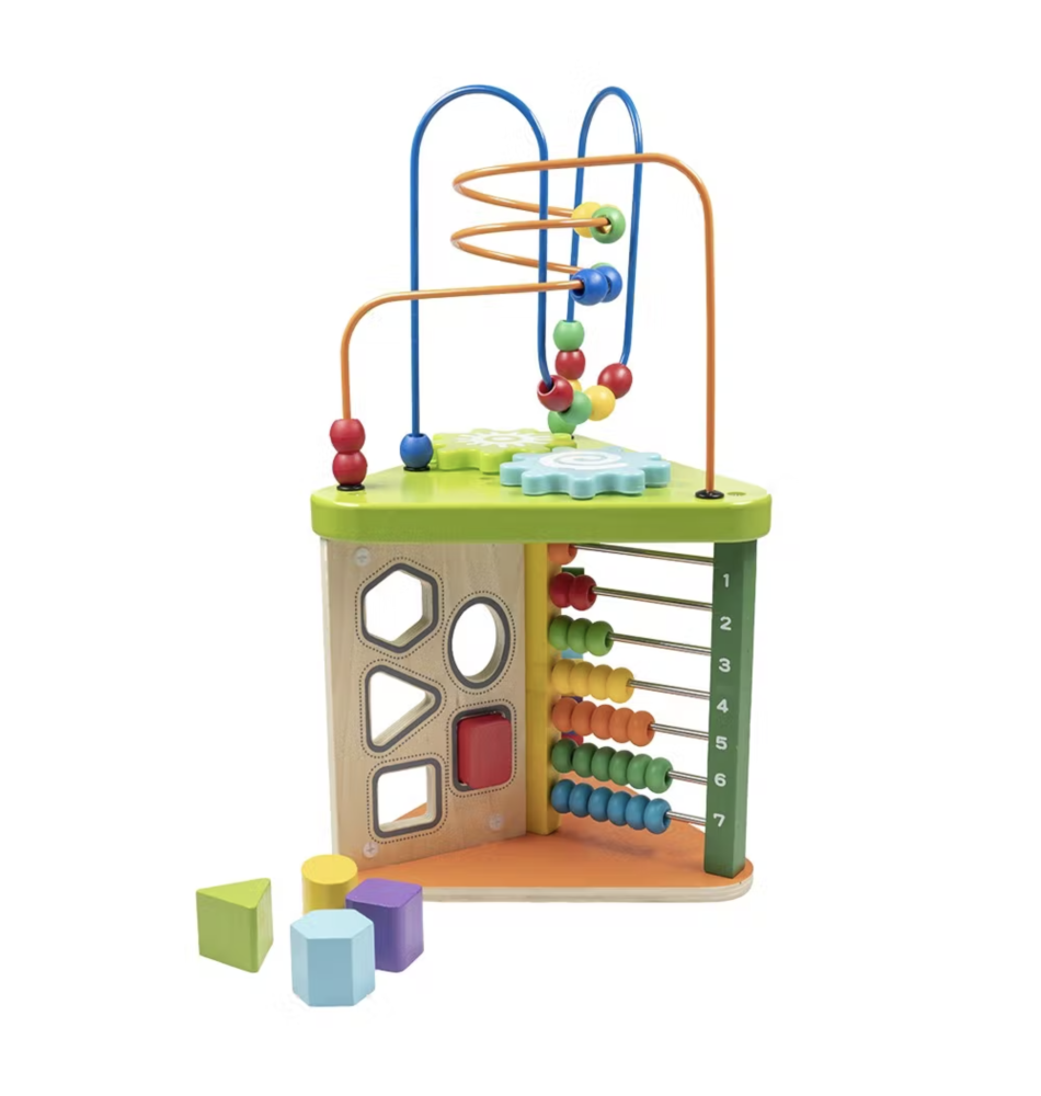 Cube de jeux en tissu Montessori - Montessori
