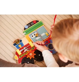 Activity-board Jouet sensoriel pour bébé, jouet de motricité