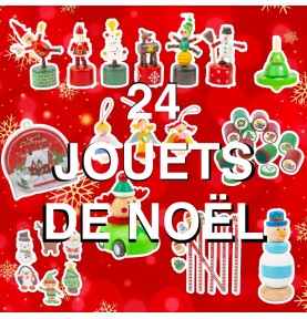 Petits Jouets de Noël pour Calendrier de l'Avent