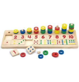 Jeux Montessori : Matériel Montessori : Apprendre à compter et les chiffres