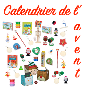 Calendrier de l'avent Jeu Montessori